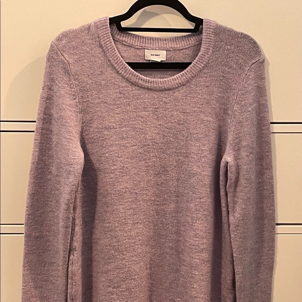 PURPLE SWEATER